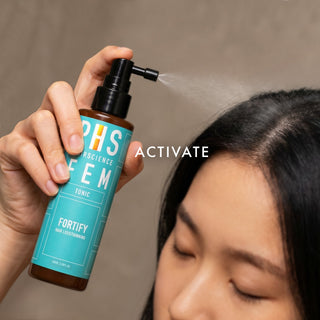 Step 3: Activate with Tonic/Ampoule - Support stronger roots and healthier hair growth