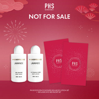 [Jan GWP] PHS BODYSCIENCE Shower Gel & Body Lotion + Red Packet Set