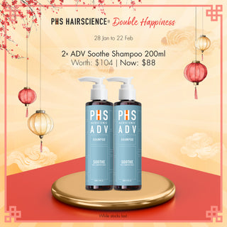 Double Happiness Bundle: ADV Soothe Shampoo 200ml