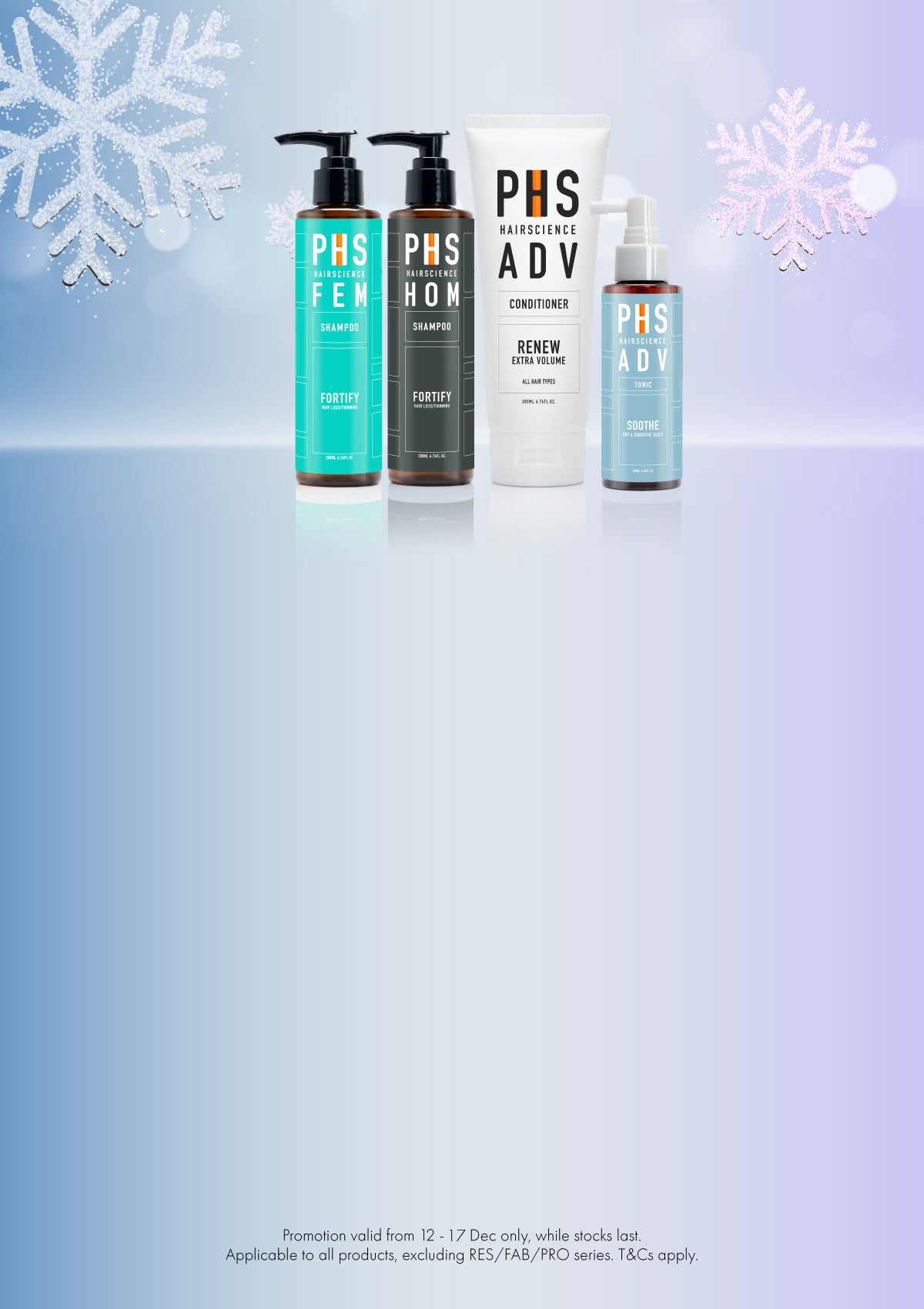 PHS HAIRSCIENCE: Research-Proven Hair And Scalp Solutions