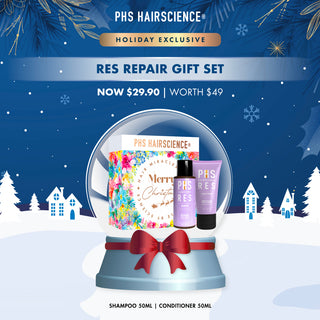 [Christmas Exclusive] PHS HAIRSCIENCE RES Repair Gift Set